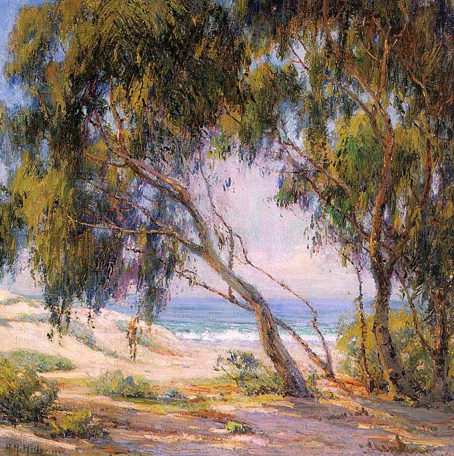 Hills, Anna Althea Beside the Sea- Laguna Beach china oil painting image